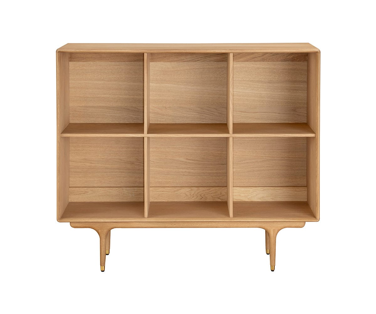 Hendrick Media Cabinet - White Oak