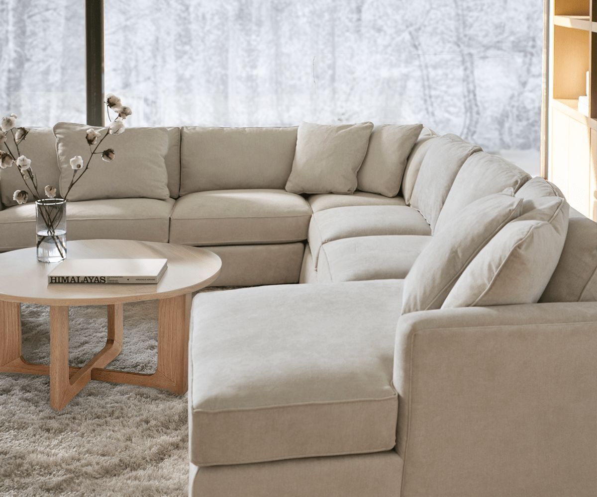 Parker Sectional | Scandinavian Designs