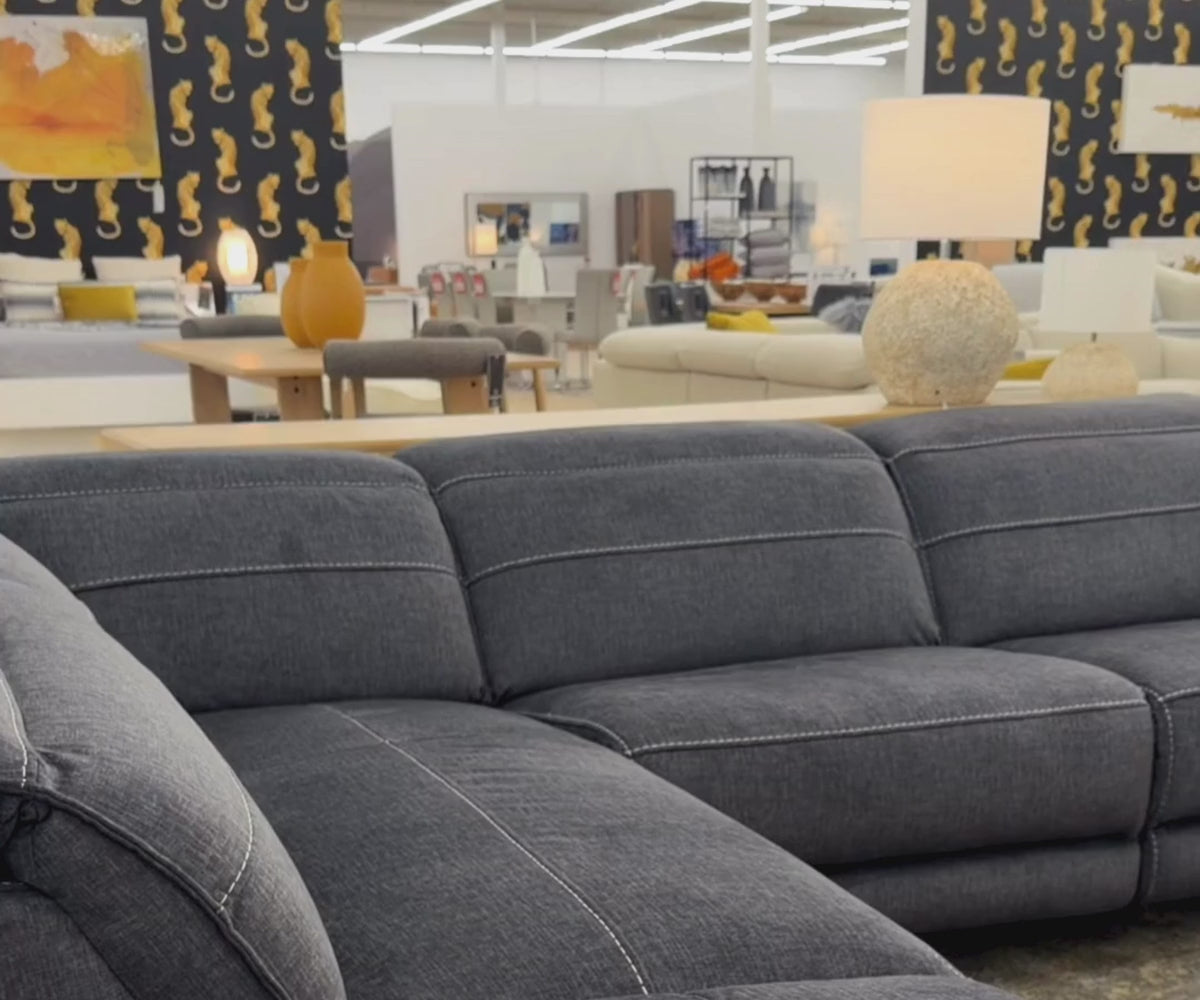 Aria Left Power Sectional | Scandinavian Designs