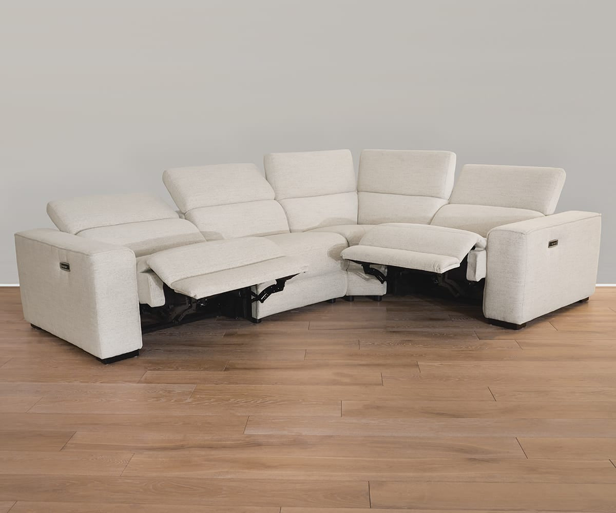 Brix 4-piece Modular Power Sectional | Scandinavian Designs