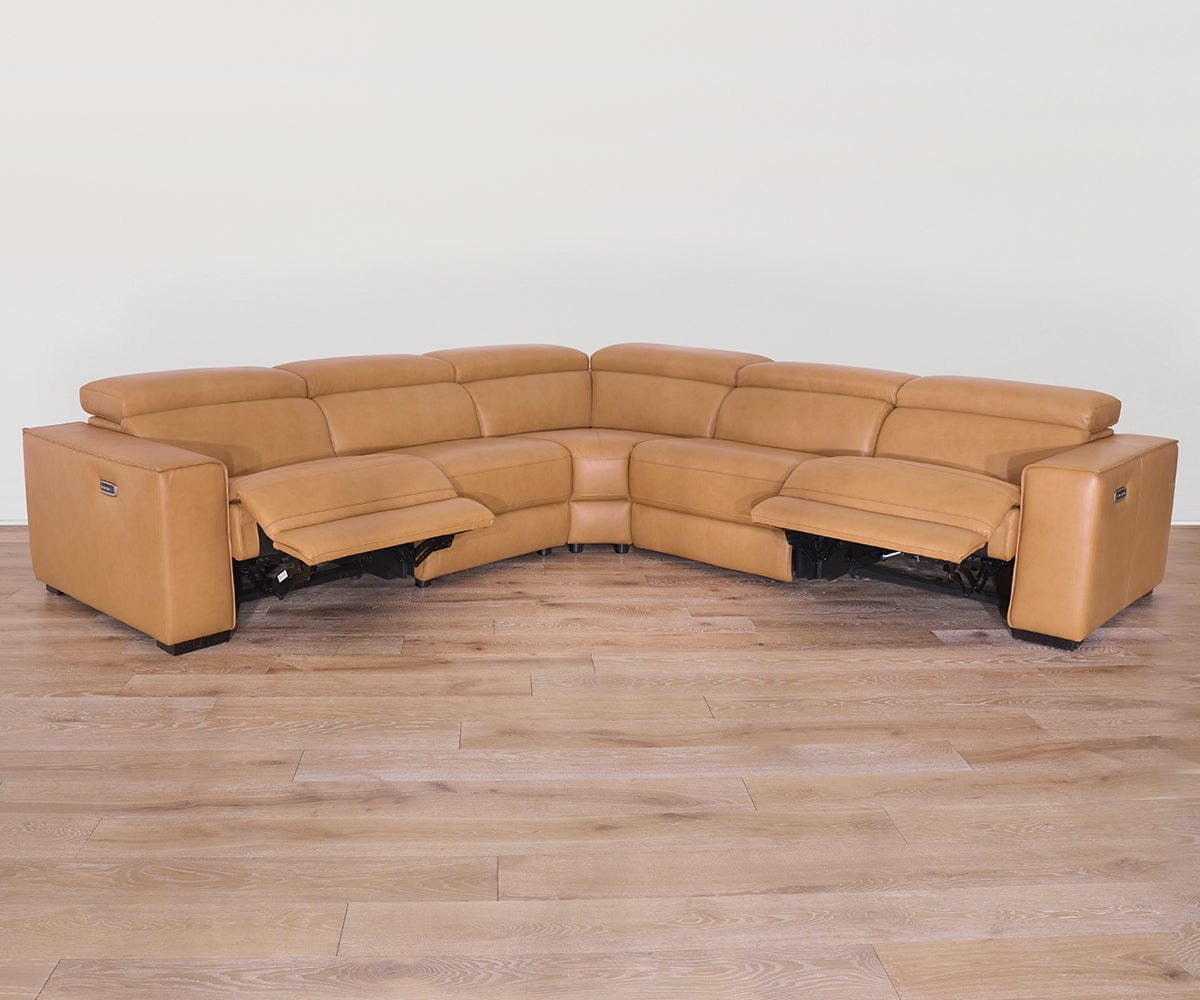 Brix 5-piece Modular Power Sectional | Scandinavian Designs