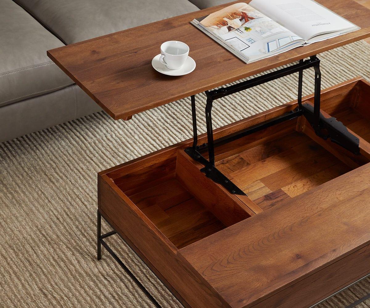 Leende Lift Top Storage Coffee Table - Scandinavian Designs