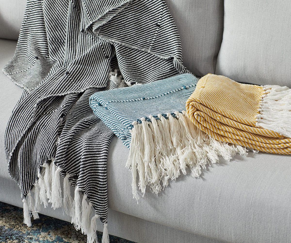 Goods and Textiles Woven Throw Blanket