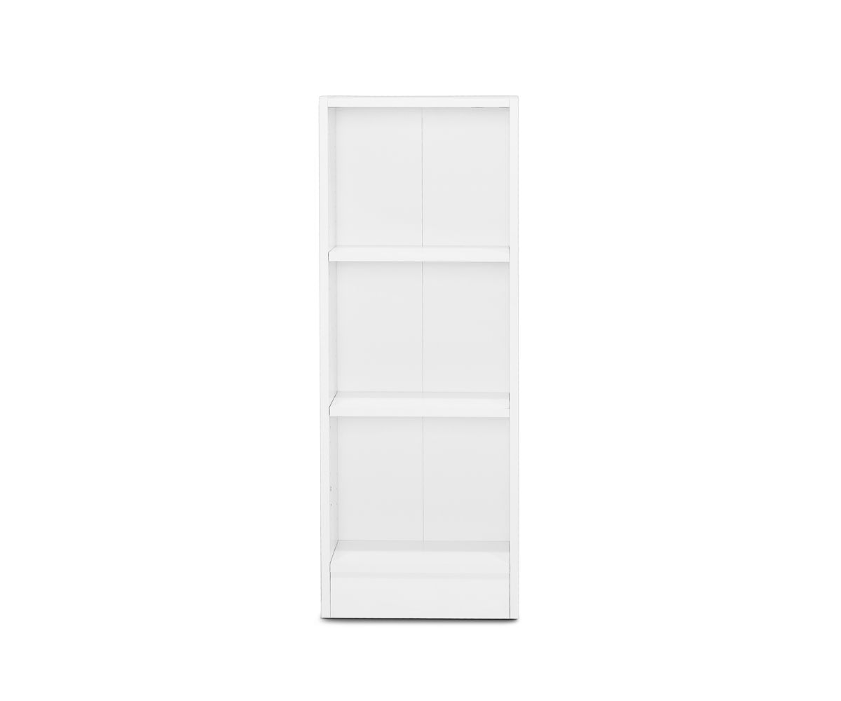 Thin 2024 white bookcase