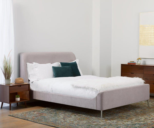 Addie Upholstered Bed Scandinavian Designs
