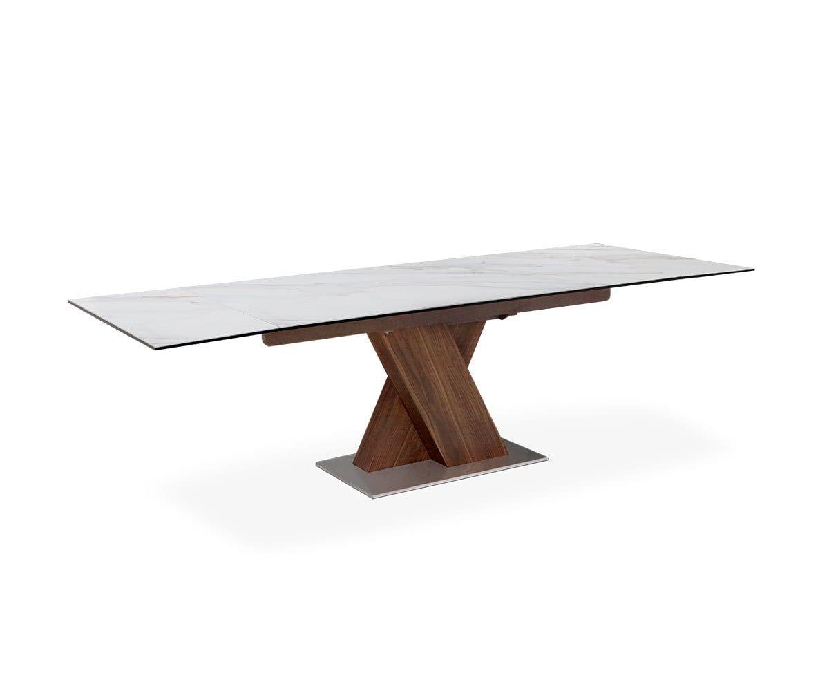 Acero Extension Dining Table - Scandinavian Designs