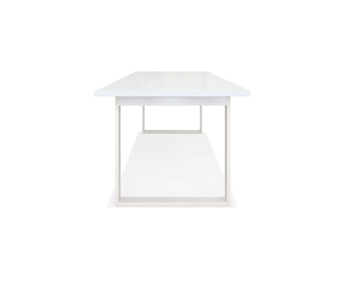 Table scandinave extensible blanche 8-10 personnes ASTRID - DIP