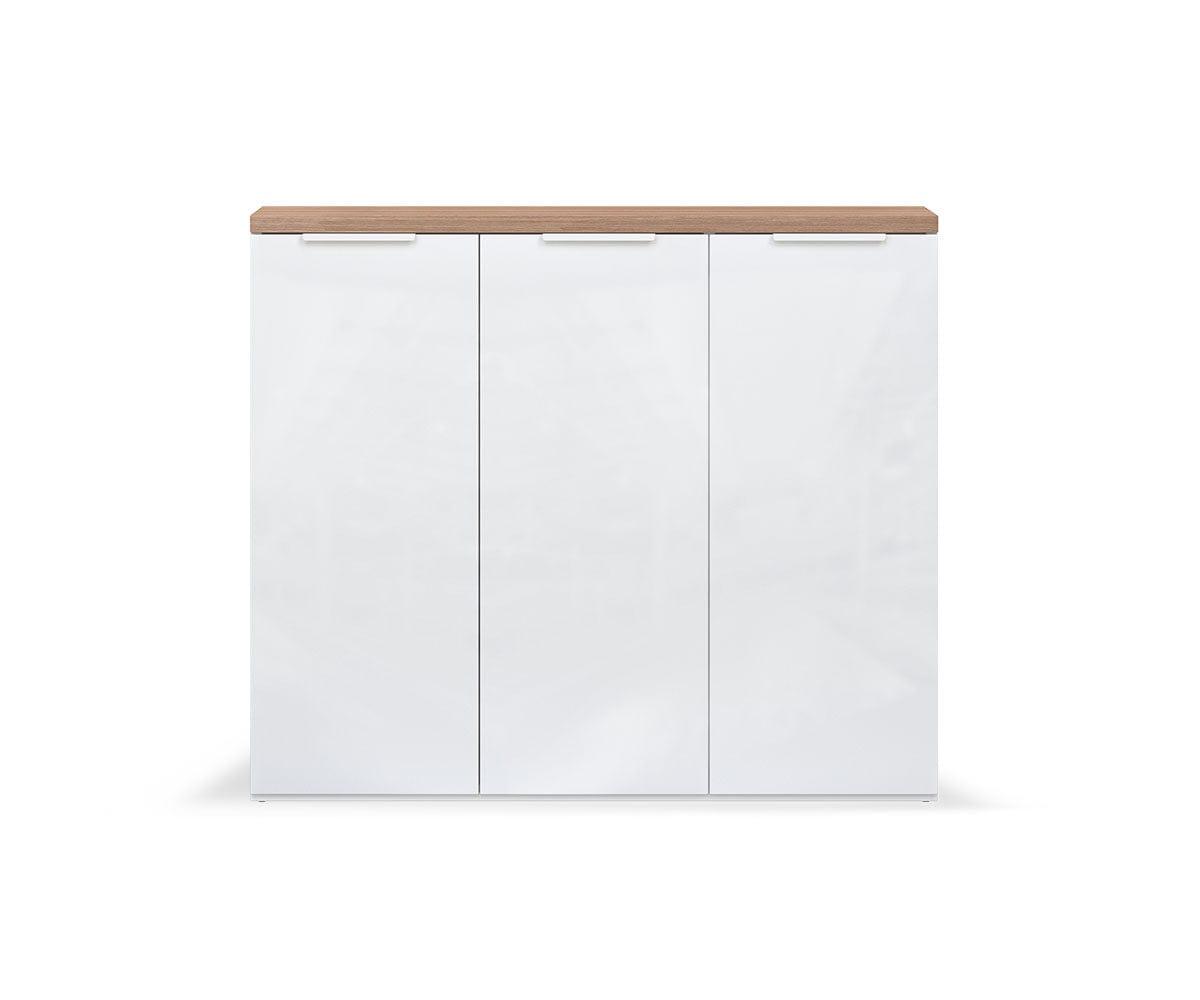 Shoe Cabinet - Scandinavian Oakley Designs 3-Door