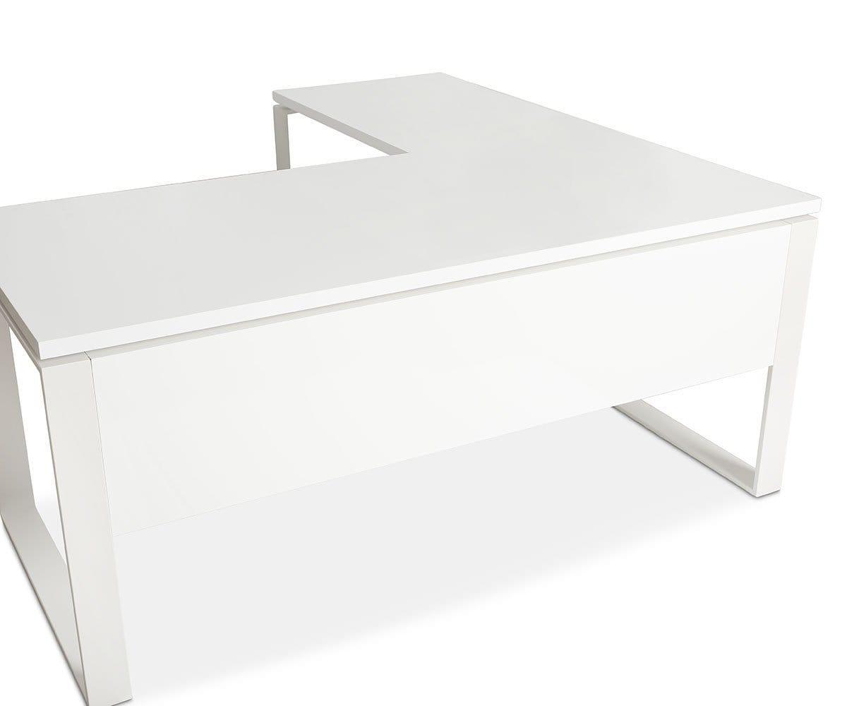 Gammel Return Desk - White - Scandinavian Designs