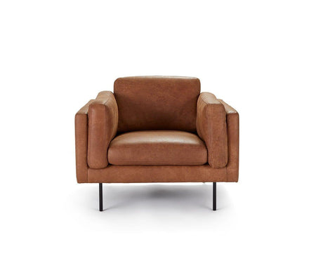 Rehan Leather Armchair Scandinavian Designs