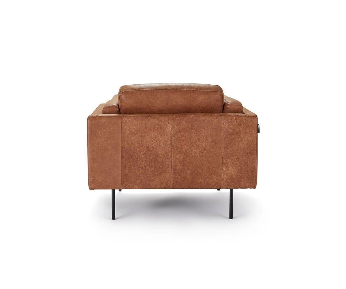 Scandinavian design leather chair sales