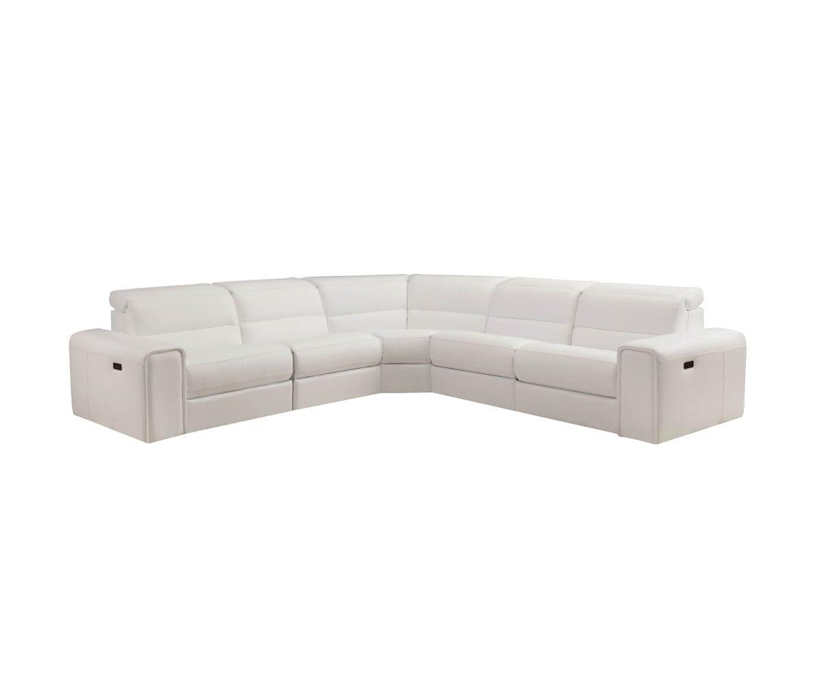 Angelo Modular Leather Power Reclining Sectional