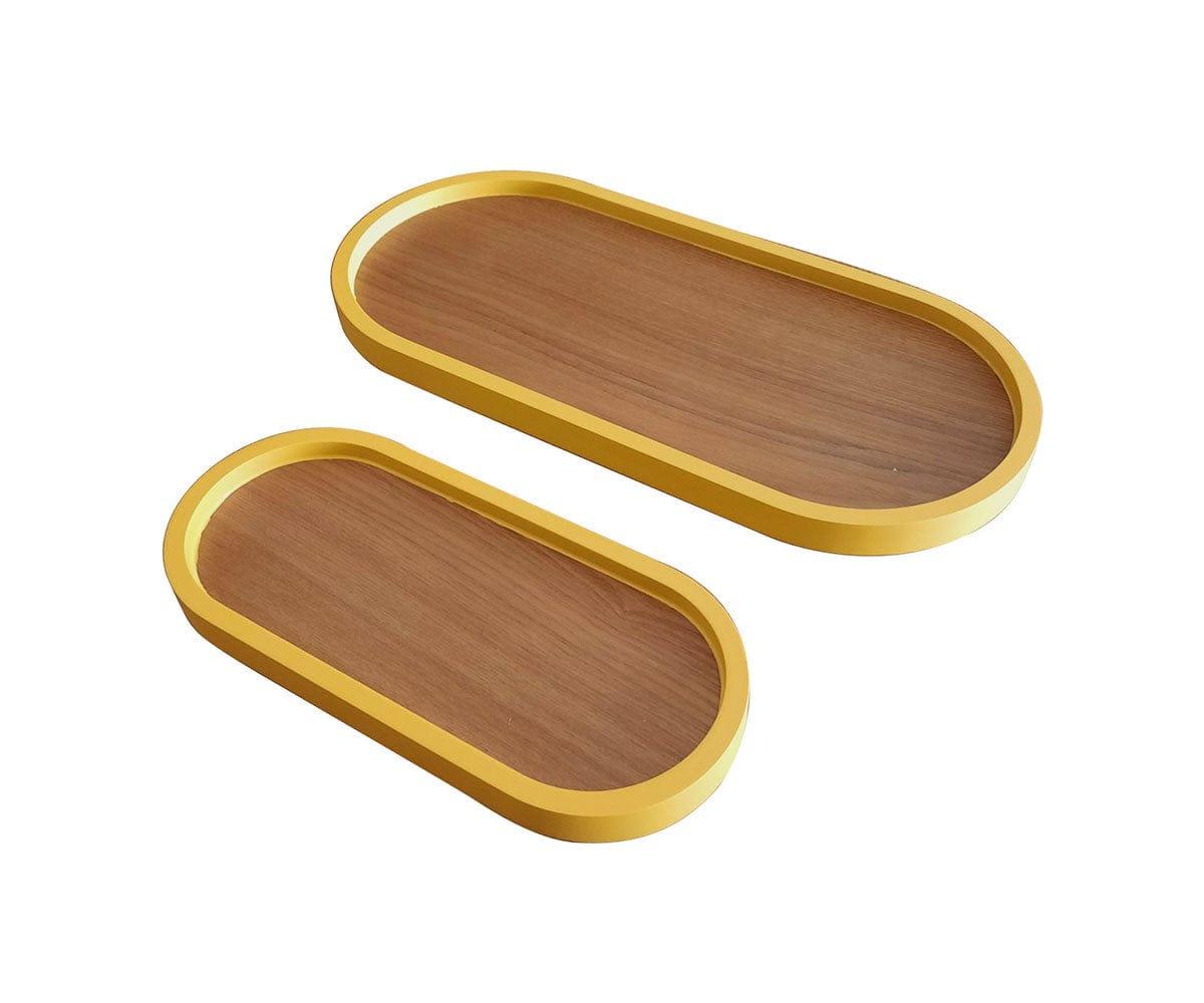 Oval Lacquer Trim Tray  Decorative pieces, Table top display, Natural wood