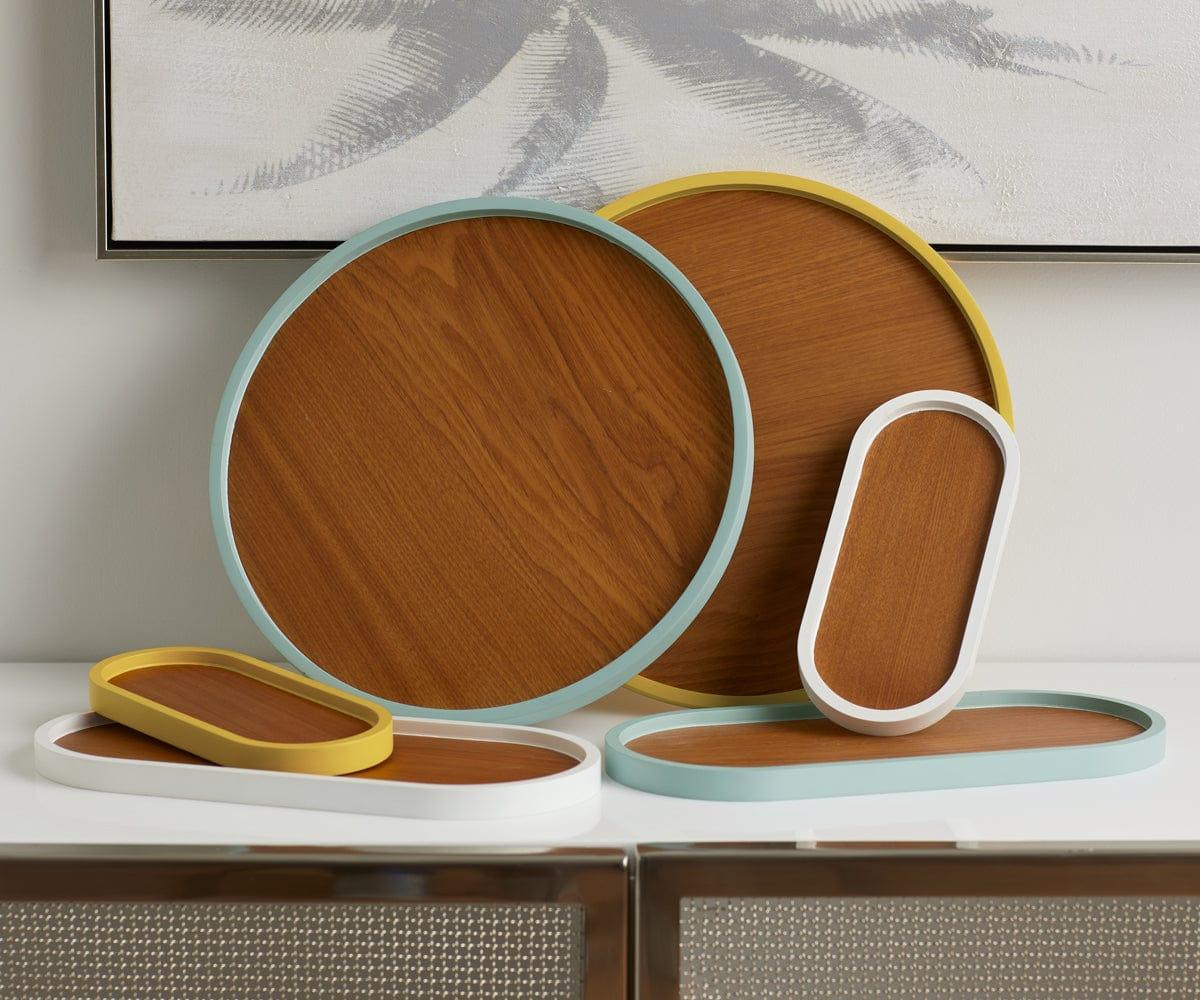 Round Lacquer Trim Tray - Main Image