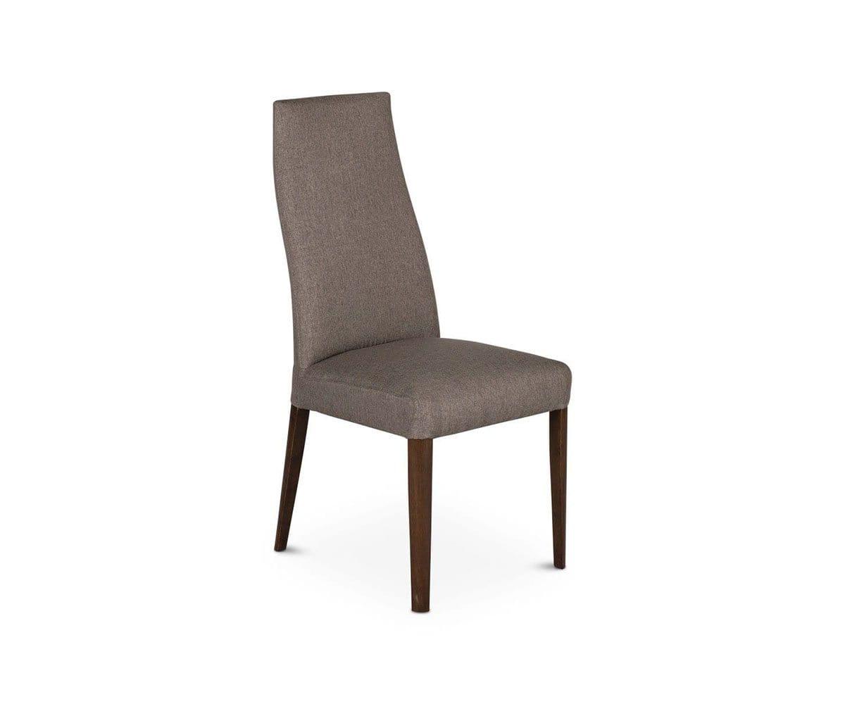 Grey material dining online chairs