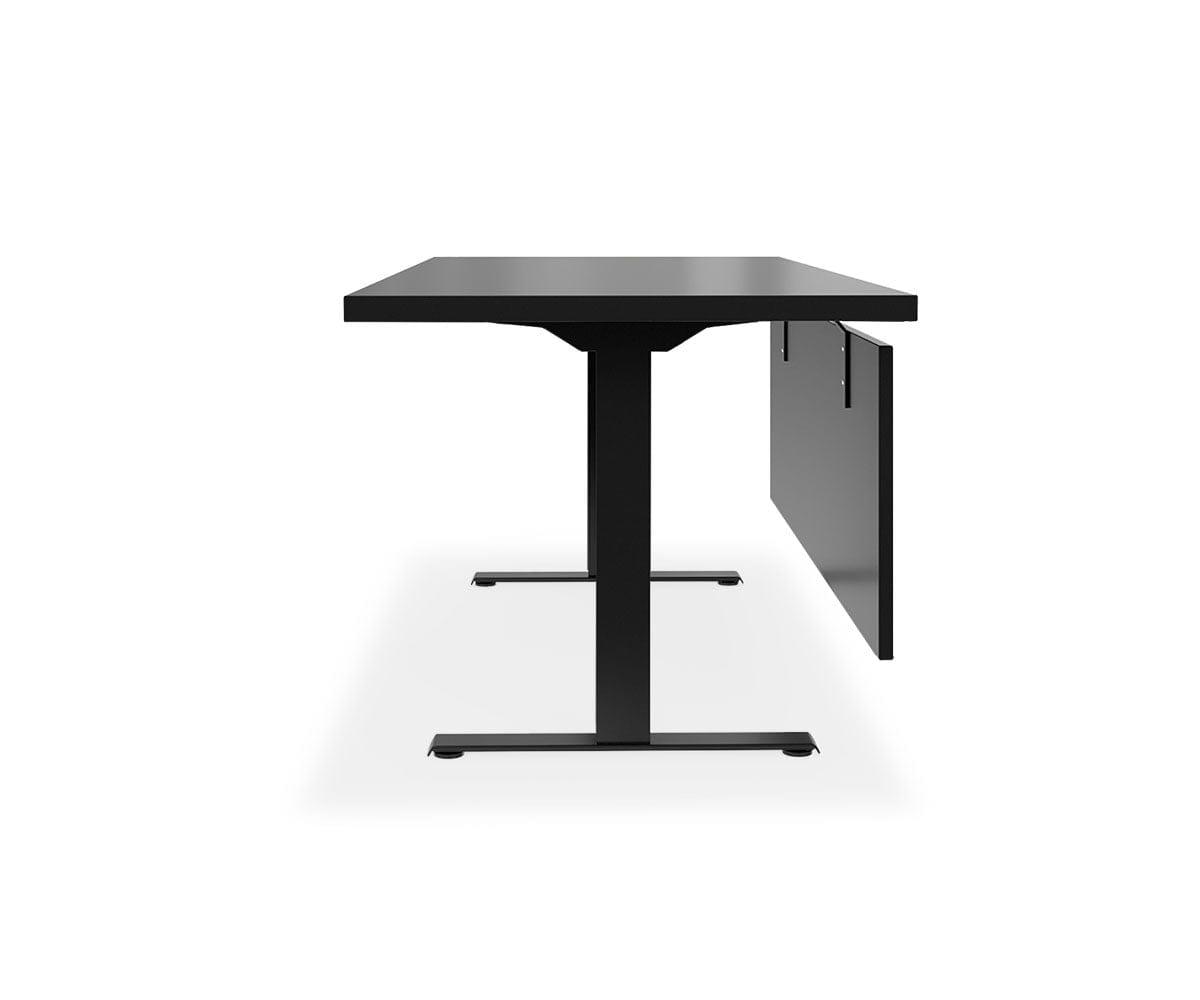 Otto Sit Stand Desk with Modesty Panel - Scandinavian Designs