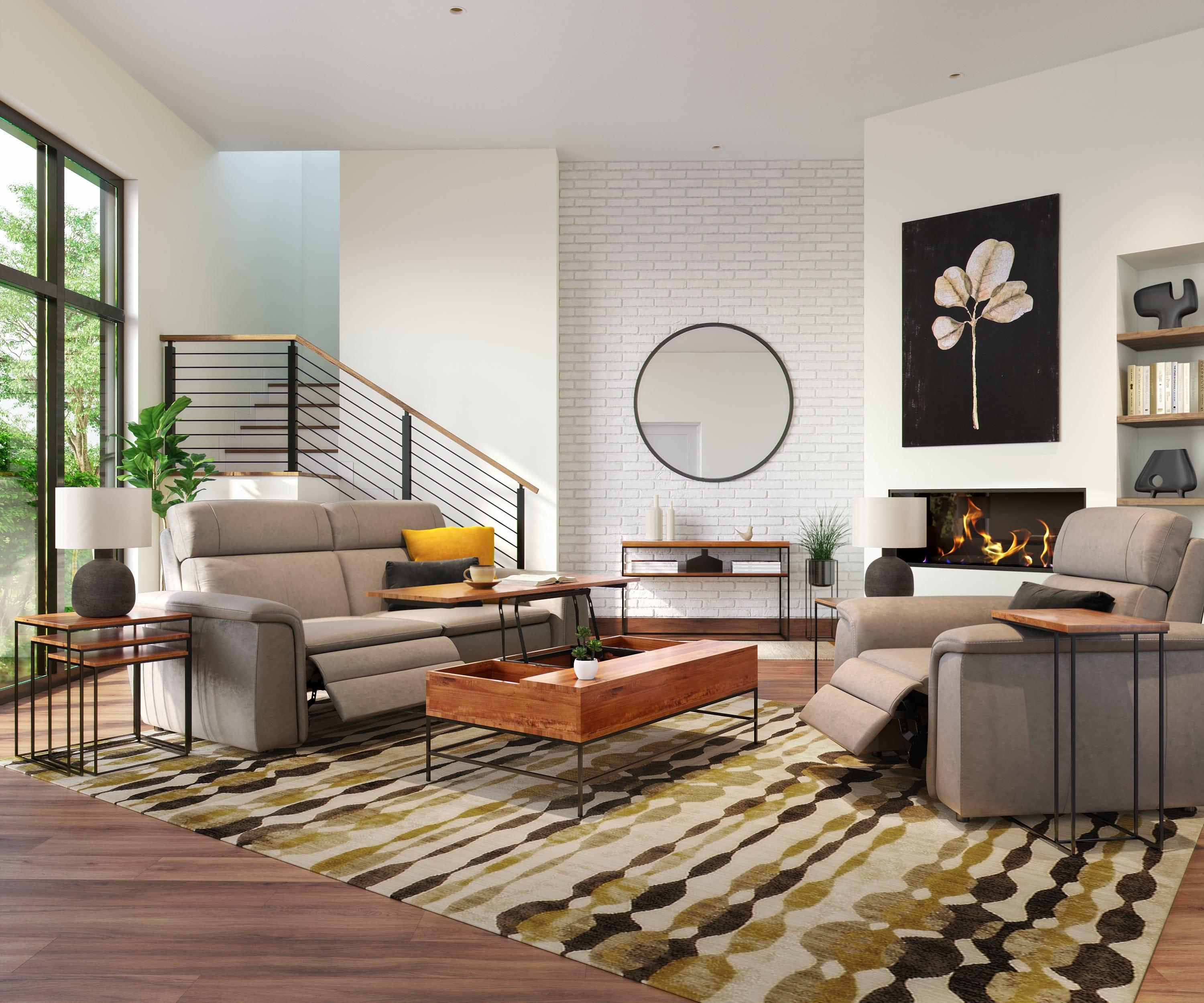 Leende Nest of End Tables Scandinavian Designs