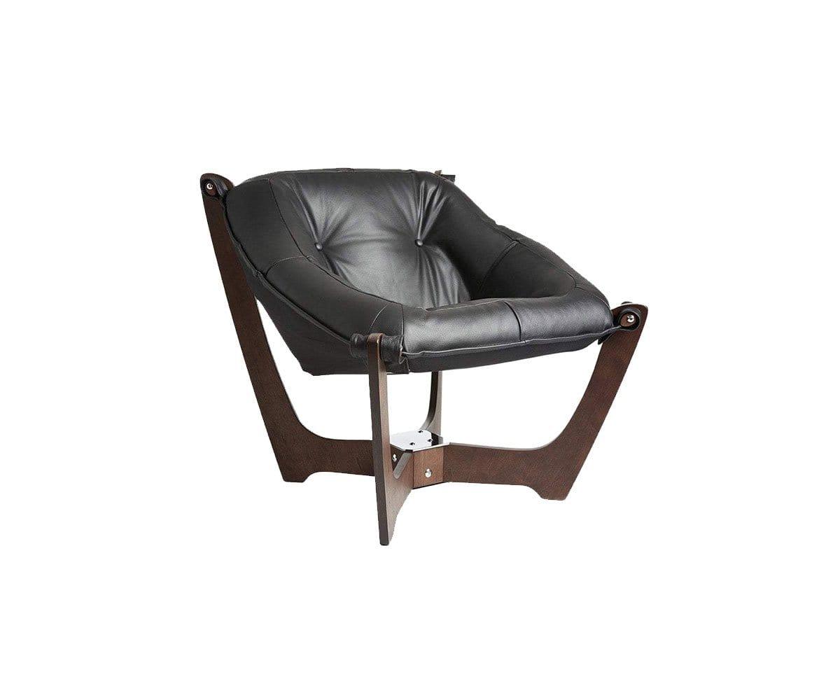 Luna Low Back Chair - Walnut Frame - Scandinavian Designs