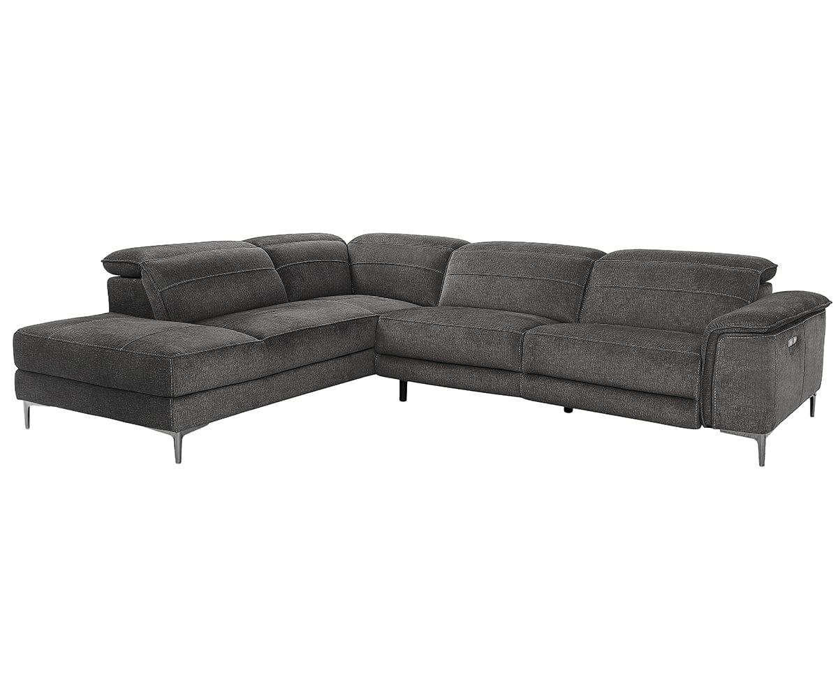 Aria Left Power Sectional | Scandinavian Designs