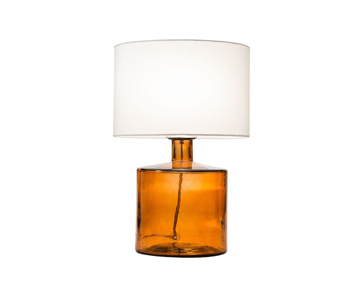 Translucent Glass Lamp - Amber - Scandinavian Designs