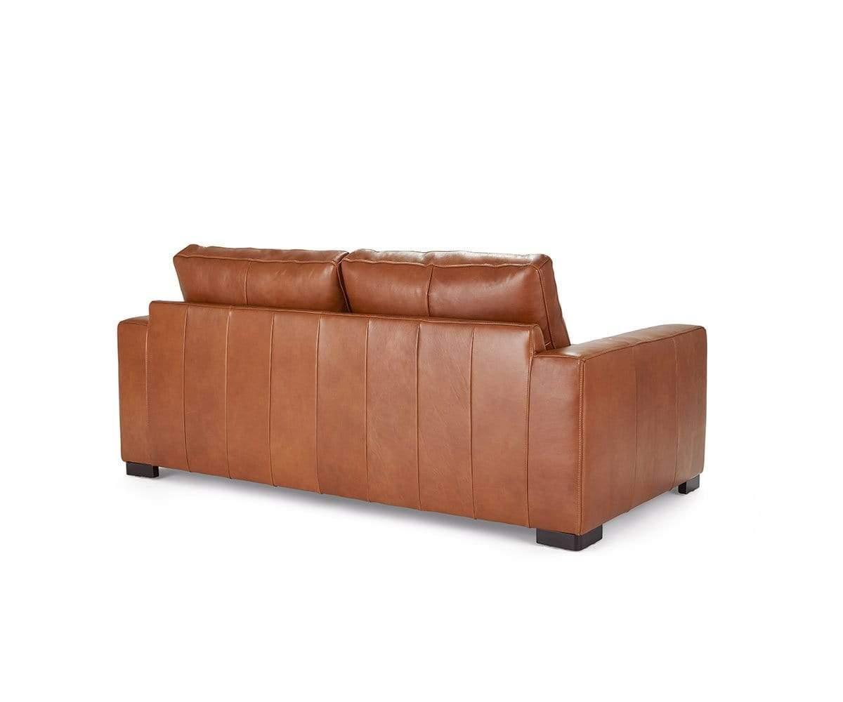 Braxten Leather Loveseat | Scandinavian Designs