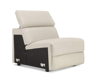 Lewen Power Motion Sectional - Light Grey NL/S 5115 / Lewen Stationary Armless Chair