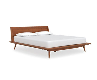 Bolig Bed - Light Walnut Stain - Light Walnut Stain / Cal King