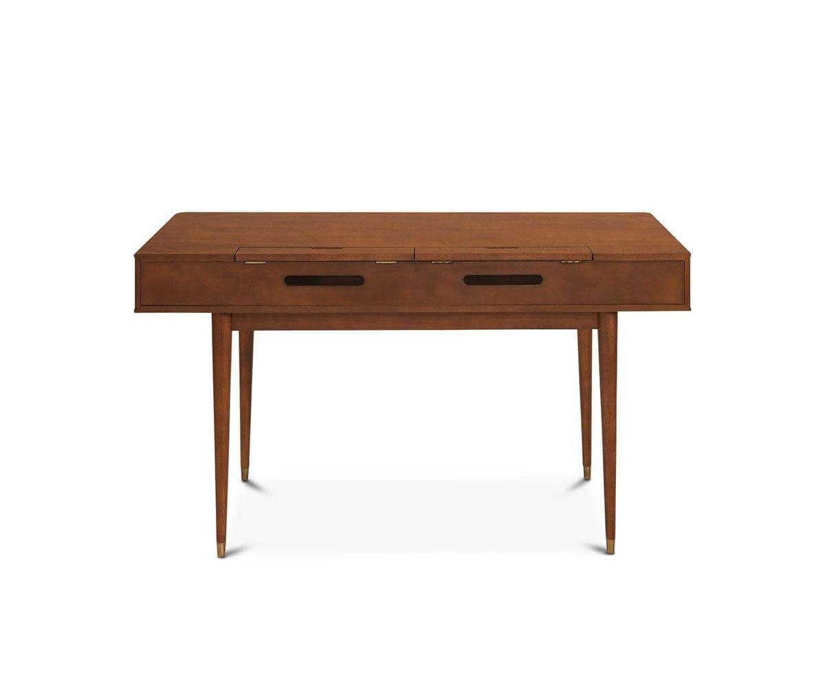 Holfred Desk Timber Brown