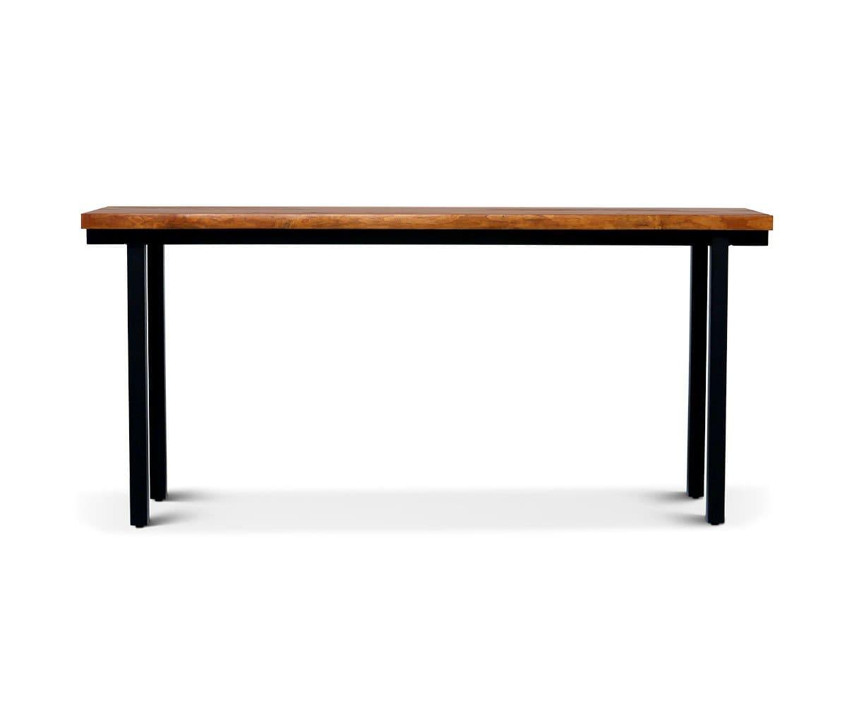 Table De Bar Réglable En Hauteur 60x60 Cm - Plateau Acier Inoxydable, Pieds Aluminium, Hauteur 70/110 Cm - 9