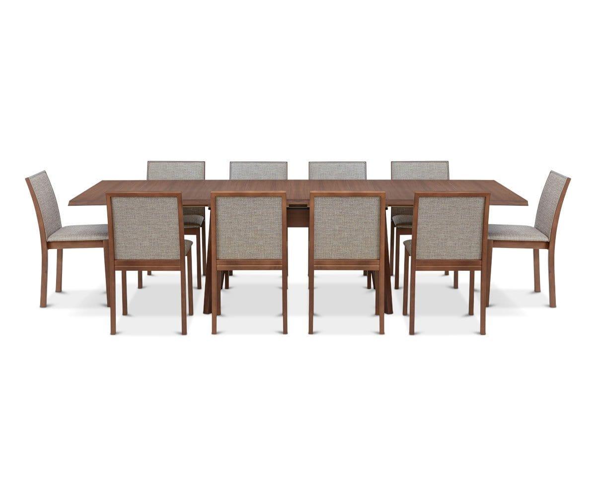 WWW_EXTENSIONTABLE ウォールナット Randers Rectangular Extension Table - Walnut | Scandinavian Designs