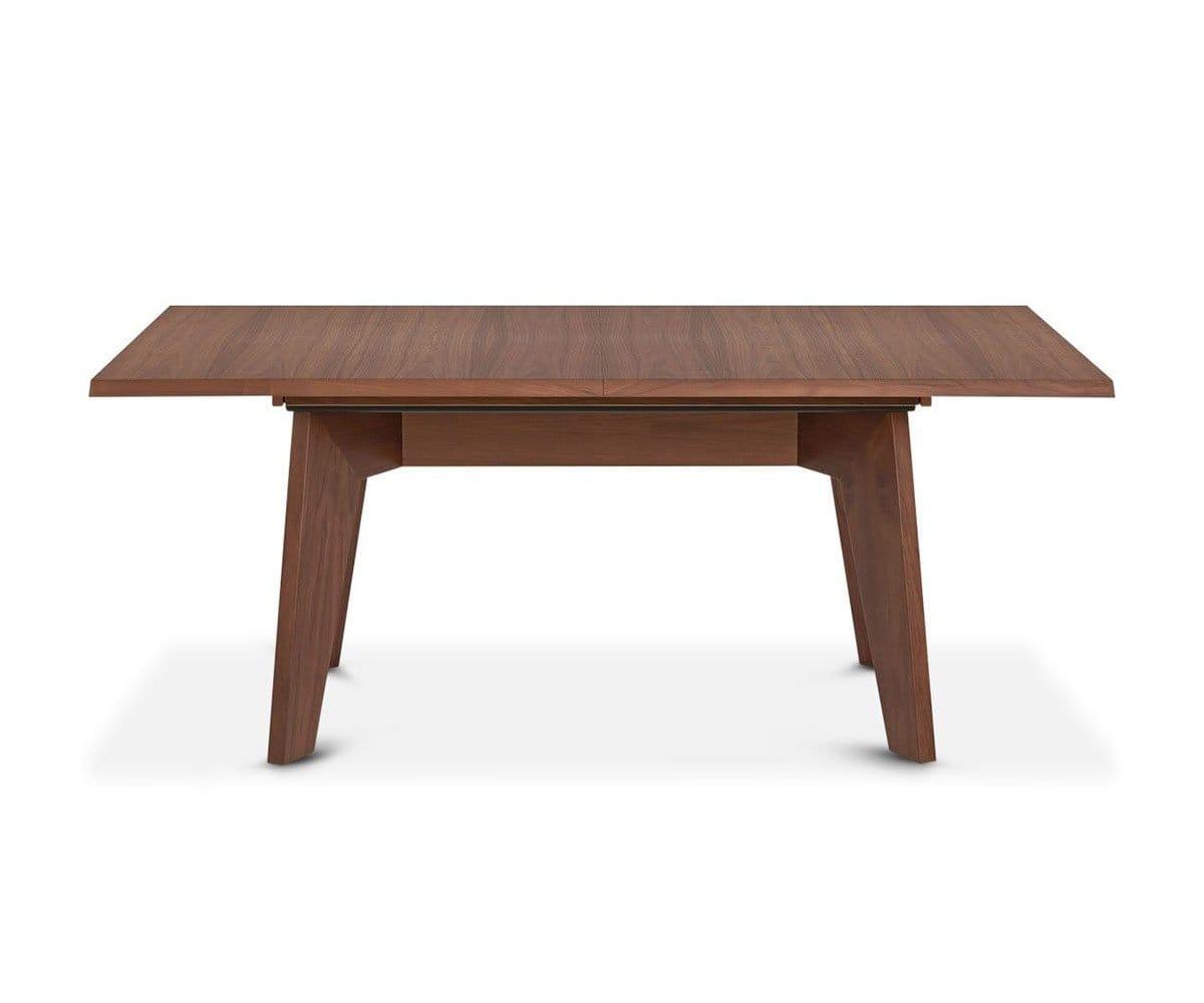 Randers Rectangular Extension Table - Walnut - Scandinavian Designs