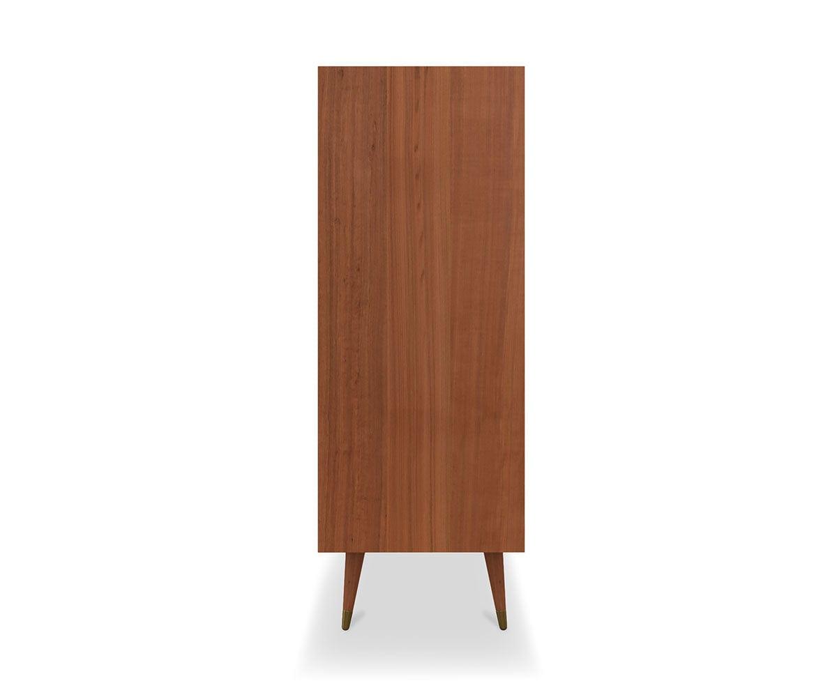 Bolig High Chest - Light Walnut Stain | Scandinavian Designs