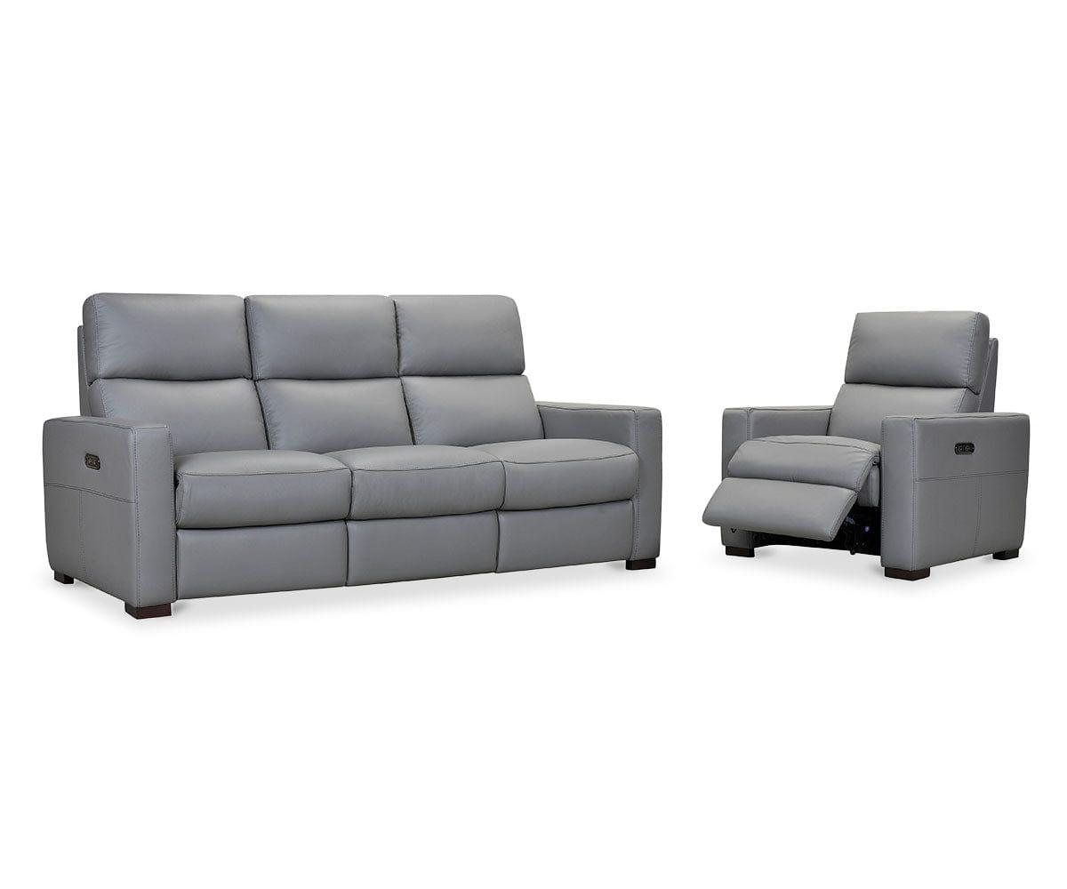 Liliana Leather Small Sofa - Scandinavian Designs