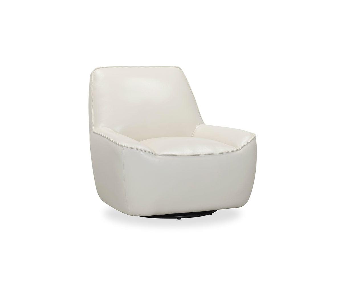 Rost Leather Swivel Chair Scandinavian Designs