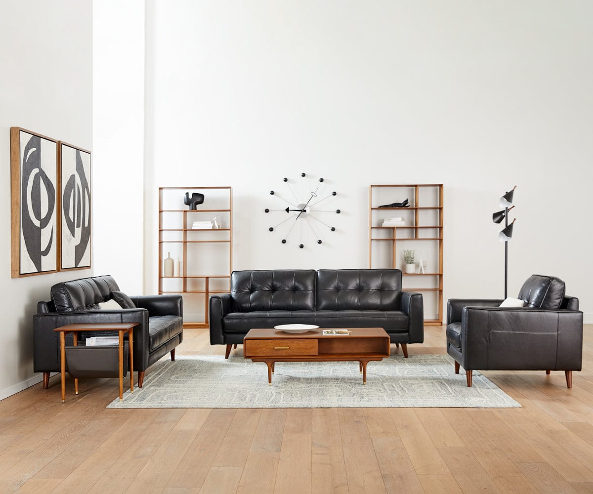 Turner Leather Sofa Scandinavian Designs