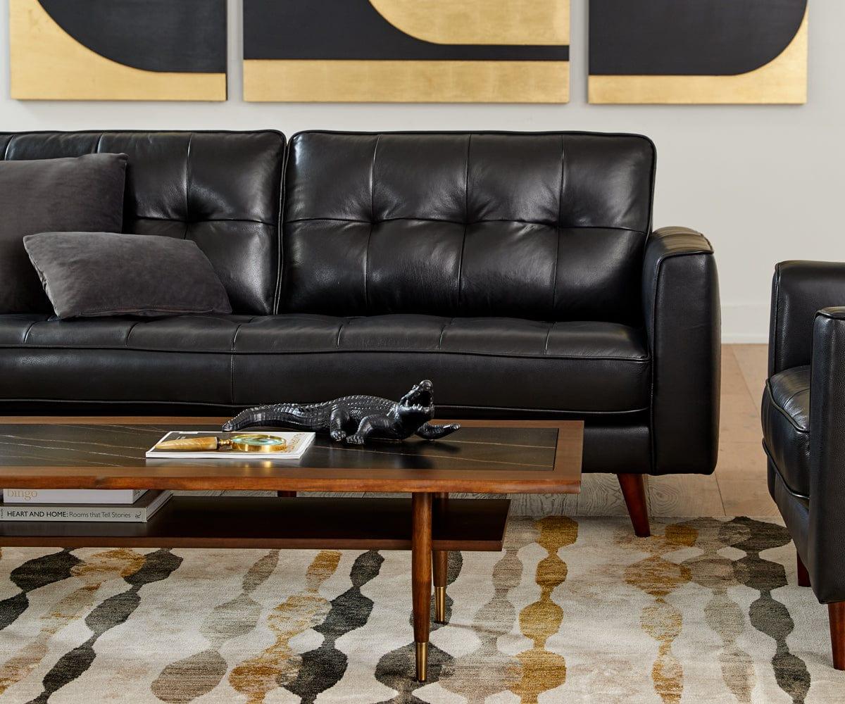 Turner Leather Sofa Scandinavian Designs