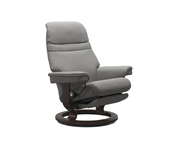 Stressless Sunrise Power Leg Back Recliner Scandinavian