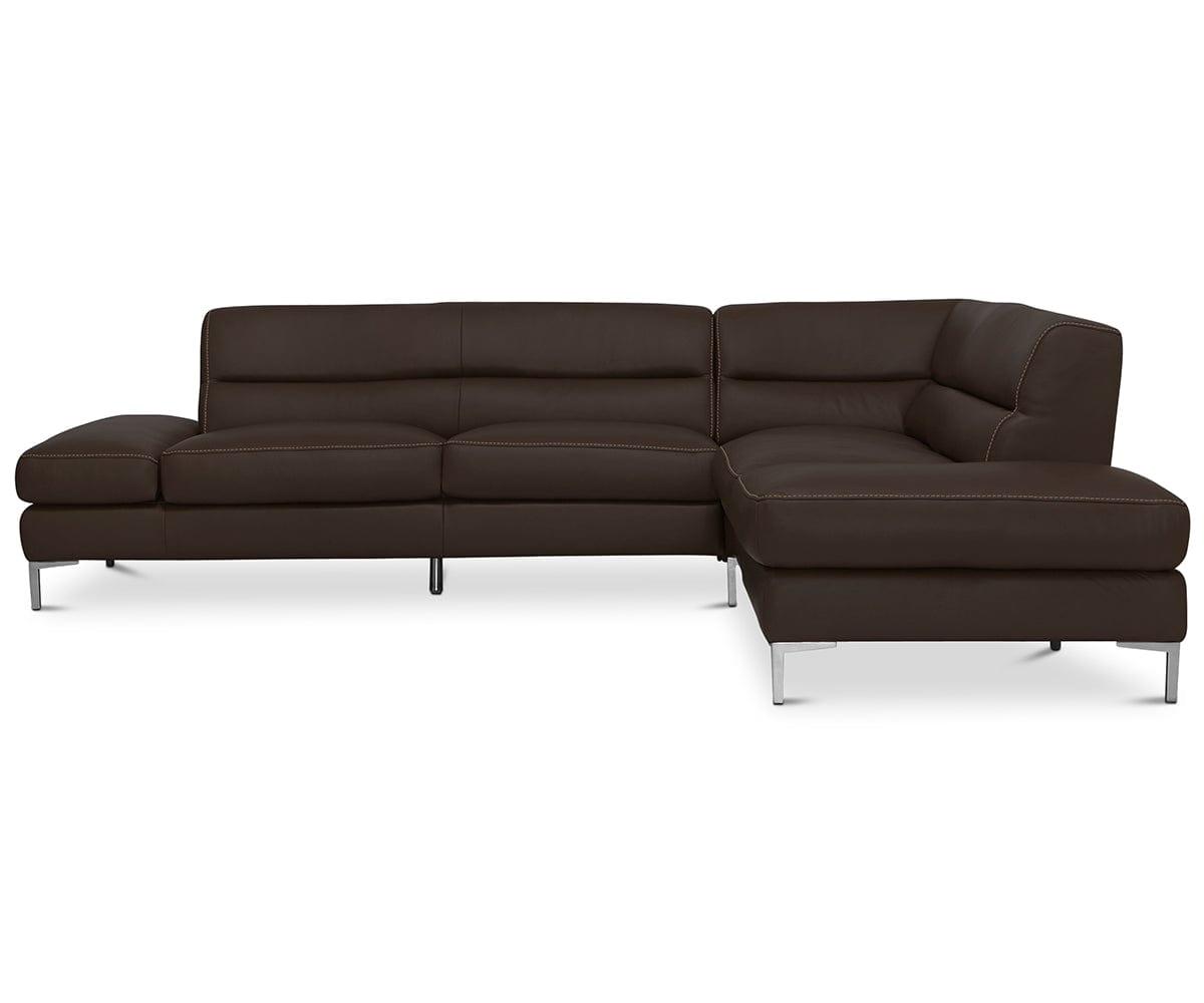 ⁂Stylishデザイナーズ⁂ Campsis Leather Right Sectional | Scandinavian Designs